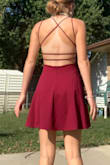 Beautiful dress, stretchy material, perfect fit, very comfortable - Aoife D.