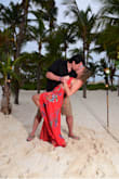 I bought this dress for my five year wedding anniversary in Mexico. It is absolutely stunning. When we were walking through our resort for our dinner on the beach, the other guests were all staring & commenting on how great my dress was. My husband also loves it! Like the other reviews mention, it's very long & it will need to be hemmed (just didn't have time to have that done before the trip). I am 5'5 & was wearing 4" heels but it was still dragging on the ground if I didn't carry the skirt. I think it's nice though that it is designed to be floor length for taller folks too & those of us who are short like me can just have it hemmed. - Emma B.