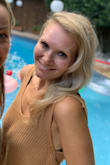 This is adorable with a bralette and some fun necklaces. - Kathleen H.