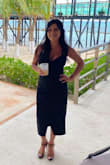 Absolutely loved the way this dress fit! Material is not cheap and it's true to size! Will definitely shop Lulus again! - Karina L.