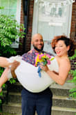 I got married when everything was shut down in my backyard in this dress and it was beautiful! So glad I got it. - Siai-Anne R.