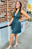 My daughter wore this dress to homecoming! Fits perfectly! Although, I sewed the top up a few inches because it was cut a little low for a high school dance. Love, love, love this dress! - Rebecca J.