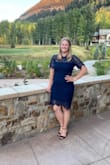 Attended a semi formal wedding in this dress. It was very comfortable and is made well. I love the color! It's a fitted dress so you might want to go up a size if you don't like super tight. Overall, very happy with this purchase. - Sydni V.