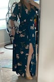 With a bigger bust, wrap dresses are usually hit or miss, mostly miss! But this one has the perfect amount of coverage with a little snap in front! Still fun and flirty without worrying about falling out. - Rachel K.