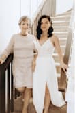 I should have gotten a XS.. by the time the wedding came around I had to get it significantly altered. I also added a slit on the side :) 
I Loved the way this dress made me feel! Very flattering and amazing quality! Gott sooo many compliments and felt beautiful on our special day! - Vanessa M.