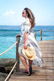 I bought this dress for a trip to Italy that got canceled due to covid, but I kept it anyway and I'm so glad I did. It's so lightweight, super cute, and it wasn't too long like some maxi dresses are. - Staci S.