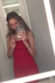 This dress fits nicely even though I am a smaller body. Looks super cute and was an awesome Homecoming dress! - Shai K.