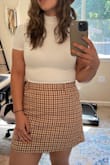 Comfortable and flattering! The fabric is not too thin and it fits great. - Emily L.