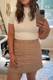 Light weight fabric and very comfortable! A little see through but not too bad. - Emily L.