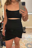 Fits great and looks very flattering for a night out! - Emily L.