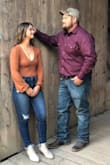 I wore this for my fall engagement photo shoot. It was perfect for this time of year & fit true to size. Super comfy material as well. - Brooke A.