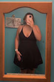 I was honestly kind of skeptical with the dress at first, but it came so quick and I love it. It complements my figure so well, and I am in love with the back!!! I 20/10 recommend this dress!!! - Ella C.