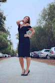 I received so many compliments on this dress. Fit was perfect and the fabric is somewhat thick and it's lined so it looks more expensive than it really is. Highly recommend! - Amy S.