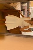It was so cute and fun to dance in! The dress fit pretty good, the straps were a bit loose but I have smaller shoulders. - Kirsten B.