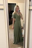 I saw this dress on Instagram a few years back and had plans to order it for engagement photos. Finally it's time and I just received it. I've been eyeballing it for so long I was worried it wouldn't hold up to my many imaginings of what it would like like on me. I wasn't disappointed though. It's going to look beautiful, I will update with photos from the engagement session. I'm short and small chested, fit and length is perfect for an XS dress. - Lindsay L.