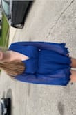 We got this for my daughters homecoming outfit. She looked beautiful and said it was very comfortable. She's 4'10 and 115lbs.l and ordered an XS. Only thing we would've changed was the length of the sleeves-but she looked great and had a wonderful time! - Sarah O.