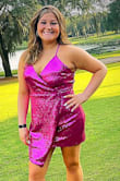 The fit was perfect and very comfortable! The color was true to tone as well...definitely a show stopper! I highly recommend this dress! - Stacy M.