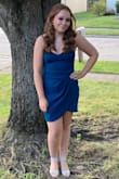 My daughter chose this dress for her first homecoming! It was flattering and the color was exactly what she wanted. She said it was comfortable and she felt confident in it. - Heather R.