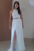 I bought this dress for our intimate wedding in Paphos and it is just perfect. It is really comfortable and fits perfectly. Can't wait to wear it on our wedding day. :) - Lior S.