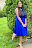 Absolutely loved it. My daughter loved the color and material. She looked so beautiful. Bought size L based on the size recommendation. A little loose for her but she didn't mind as she likes it loose. - Sheeba L.