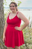 This dress was perfect for hoco! The color was beautiful and I loved how the straps adjusted. The dress is really comfortable and I felt confident in it the whole night. Not to tight, loose or wrong, was overall the perfect fit! - Kaylee F.