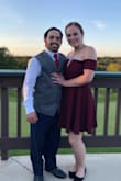 I love this dress, was comfortable to wear, got a lot of compliments on it. My only complaint would be that the sleeves would sometimes turn inside out and you could see the the sticky stuff that supposed to stick to your arm - Stephanie C.