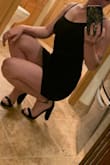 I've never worn a dress like this and I can't say I felt super confident in it but everyone else says it looks good. Material is nice and soft, very stretchy. Doesn't seem to ride up easily but I didn't have it on for long. - Kennedy M.