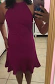 I did not expect to love this dress as much as I do! I have hip dips and this dress does a great job not highlighting them as much as other body con dresses. - Alicia O.