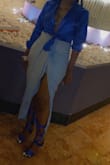 I love shoes that tie up the leg and these were perfect! Great for a night out and they're very comfortable. - Felicia F.