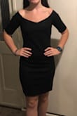 This dress fit perfectly and because it has some stretch, it was really comfortable. - Mary H.