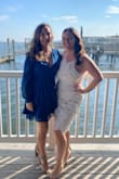 I wore this dress for my bridal shower and was OBSESSED with it. It was beautiful in photos. The only thing I will say is that if you're busty, you have to consider what you'd do for a bra. I'm busty and actually couldn't even wear a bra without it poking out everywhere. But on the plus side, the dress was so tight, that it held everything where it should be. :) - Emily R.
