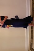 I had to order a Medium since Small was sold out, the "sleeves" were a little loose, Got a lot of compliments at the wedding I attended, nice color, great material, and elegant look! - Roxanna P.