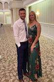 This dress was such a perfect pick! I wore it for a wedding and received so many compliments. It was the perfect length with the heels I wore and I even could have worn flats and it would have been just a little long. It was a little tight around my rib cage when sitting, but nothing serious. I was worried about the straps not staying tight enough because of the silky material. They did slide a little and I did have my husband tighten them a couple times throughout the night. Nothing a little stitch can't fix though. - Jessica M.