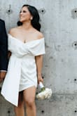 The dress what just what I pictures, it's super simple but yet very elegant. - Miriam M.