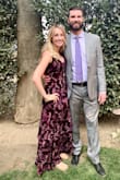 I wore this dress to a wedding and felt wonderful in it. The layers are really flattering. The length was also perfect with heels (I'm 5'6"). - Lara A.