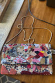 Bought this bag to go with my deep gold maid of honor dress and it was just perfect. Generous size, great quality, and I truly love the fun. colorful floral pattern. I got so many compliments!! I will be using it often to accent outfits, both casual and dressy. - Michelle W.