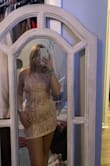 I love this dress so much! I am wearing for a Hollywood themed dance, and it's perfect. It does have the tiniest bit of extra material under the armpit, but nothing that can't be fixed to adjusted. I was worried about it being a little cheap or delicate with the details, but it is actually very good material. I love it and totally recommend! :) - Mady P.