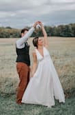 Wore this for our backyard wedding! I had it hemmed, the shoulder "straps" of the dress taken in and up, and it turned out perfect! Would 10/10 wear again. I ordered 3 from Lulus & this one was my favorite! - Ashlyn W.