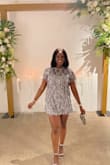 I received compliments all night!!! Such a sexy dress <3 I was giving off Tina turner vibes. It was for the after party of a wedding! - Marian O.