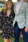 Got so many compliments on this super comfortable dress! I wore it to a wedding in the fall. Runs a little bigger so if you're between sizes I would suggest the size you normally go with. I chose a small, the medium would have been too baggy - Rachel M.
