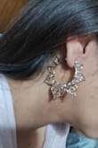 Earrings are ok. Not heavy but not true pink gold. - Berenice A.