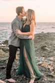 Loved this dress. It is a little long so I hemmed the front a little and just cut some fabric off the front! Was very flowy and light weight!! Felt beautiful :) - Monica T.