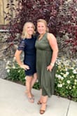 Received so many compliments when I wore this dress to my friend's wedding. It's not too snug and was the perfect length, where it felt short and cute, but not too short! Am considering ordering in more colors. - Lizzie L.