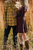 Fits perfectly and is so soft! Bought it for a family photo shoot and will definitely be wearing again. - Alison L.