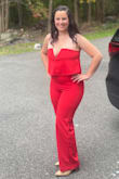 This outfit was a show stopper for the wedding I attended. It was so comfortable and easy to dance in! - Katherine P.