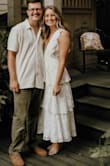 I wore this for my Italian themed rehearsal dinner and I got so many compliments! I listened to other reviews and took a risk and ordered a small when I would normally order a medium and it fit like a glove! Just the right amount of sexy and sophisticated. Paired it with some blue Harper heels and it turned out perfect! - Savannah H.