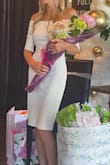 Perfect for bridal shower. Have worn in red, black and white for different occasions. - Lindsay L.