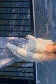 Beautiful grey colour. Lightweight knit. Looked great with my maxi skirt. Only reason I gave 4 stars was that is was more cropped than I had hoped - wish it came in a longer length. - Katie P.