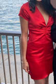 The color is absolutely stunning, and I got so many compliments wearing this dress to an event. - Taylor J.