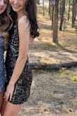 this dress was perf for hoco it is so pretty and fits so well! i love the backless look AND OVERALL SO GOOF. - Ally P.